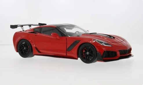 Chevrolet Corvette C7 ZR1 2019 Rood - 1:18